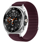 編織尼龍魔鬼氈金屬接口錶帶，適用於 Samsung Galaxy Watch8 / Watch8 Classic