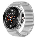 編織尼龍魔鬼氈金屬接口錶帶，適用於 Samsung Galaxy Watch8 / Watch8 Classic