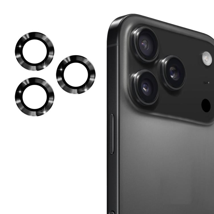 ENKAY 9H 後鏡頭鋁合金鋼化玻璃膜，適用於 iPhone 17 Pro / 17 Pro Max、iPhone 17、iPhone Air