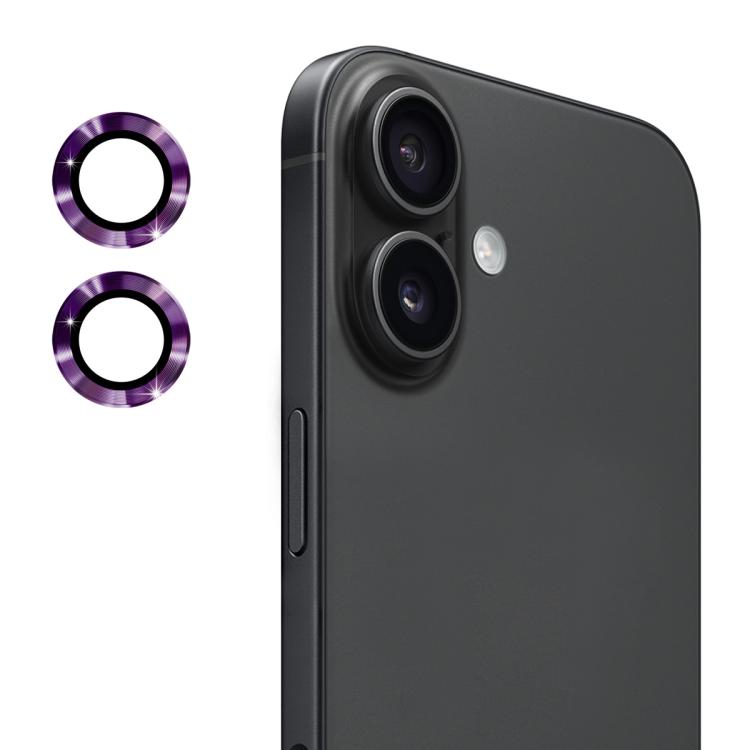ENKAY 9H 後鏡頭鋁合金鋼化玻璃膜，適用於 iPhone 17 Pro / 17 Pro Max、iPhone 17、iPhone Air