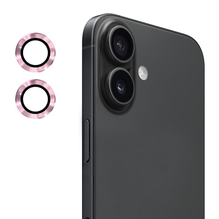 ENKAY 9H 後鏡頭鋁合金鋼化玻璃膜，適用於 iPhone 17 Pro / 17 Pro Max、iPhone 17、iPhone Air