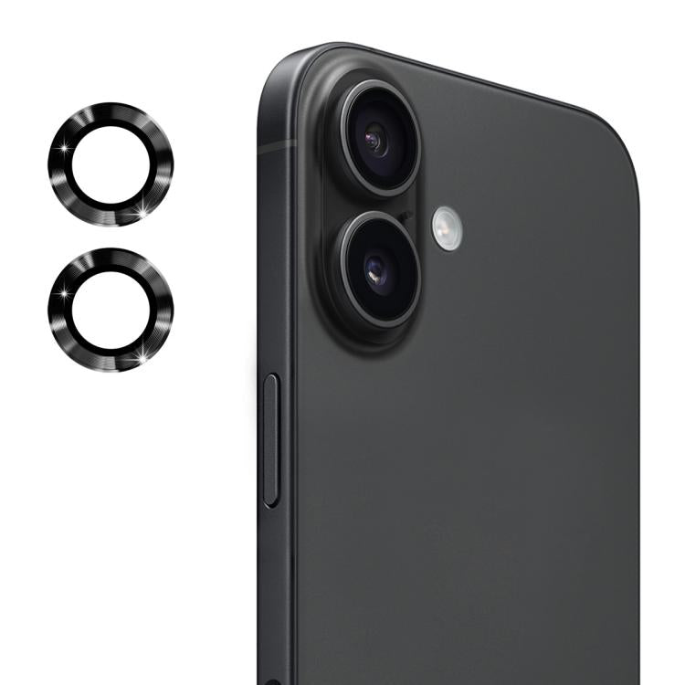 ENKAY 9H 後鏡頭鋁合金鋼化玻璃膜，適用於 iPhone 17 Pro / 17 Pro Max、iPhone 17、iPhone Air