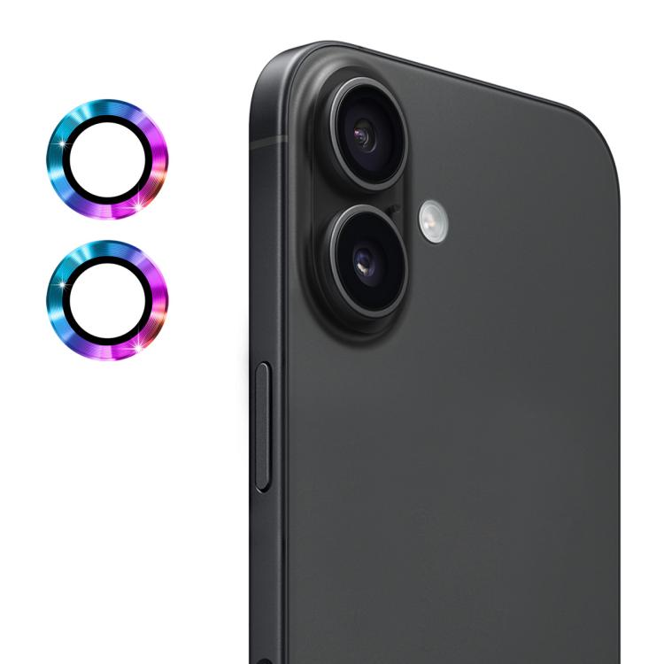 ENKAY 9H 後鏡頭鋁合金鋼化玻璃膜，適用於 iPhone 17 Pro / 17 Pro Max、iPhone 17、iPhone Air