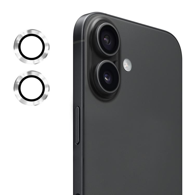 ENKAY 9H 後鏡頭鋁合金鋼化玻璃膜，適用於 iPhone 17 Pro / 17 Pro Max、iPhone 17、iPhone Air
