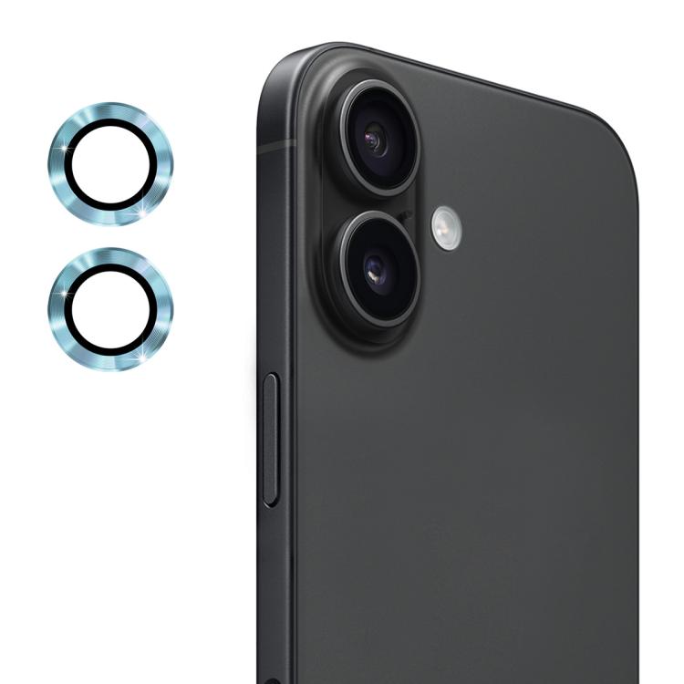 ENKAY 9H 後鏡頭鋁合金鋼化玻璃膜，適用於 iPhone 17 Pro / 17 Pro Max、iPhone 17、iPhone Air