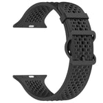 透氣孔矽膠錶帶，適用於Apple Watch 46mm / 49mm / 45mm / 44mm
