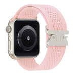 降落傘扣針織尼龍錶帶，適用於Apple Watch 46mm / 49mm / 45mm / 44mm，適用於Apple Watch 42mm / 41mm / 40mm / 38mm