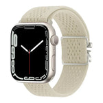 降落傘扣針織尼龍錶帶，適用於Apple Watch 46mm / 49mm / 45mm / 44mm，適用於Apple Watch 42mm / 41mm / 40mm / 38mm