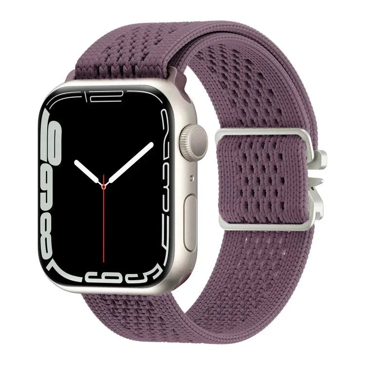 降落傘扣針織尼龍錶帶，適用於Apple Watch 46mm / 49mm / 45mm / 44mm，適用於Apple Watch 42mm / 41mm / 40mm / 38mm