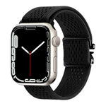 降落傘扣針織尼龍錶帶，適用於Apple Watch 46mm / 49mm / 45mm / 44mm，適用於Apple Watch 42mm / 41mm / 40mm / 38mm