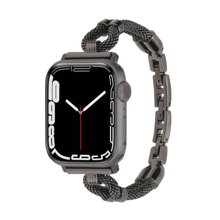 銅鍊金屬錶帶，適用於Apple Watch 46mm / 49mm / 45mm / 44mm，適用於Apple Watch 42mm / 41mm / 40mm / 38mm