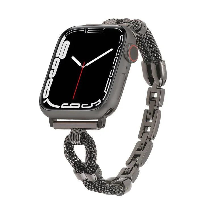 銅鍊金屬錶帶，適用於Apple Watch 46mm / 49mm / 45mm / 44mm，適用於Apple Watch 42mm / 41mm / 40mm / 38mm