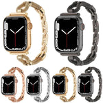 銅鍊金屬錶帶，適用於Apple Watch 46mm / 49mm / 45mm / 44mm，適用於Apple Watch 42mm / 41mm / 40mm / 38mm