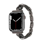 銅鍊鑽石金屬錶帶，適用於Apple Watch 46mm / 49mm / 45mm / 44mm，適用於Apple Watch 42mm / 41mm / 40mm / 38mm