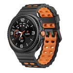 海洋風快拆扣雙色矽膠錶帶，適用於 Samsung Galaxy Watch8 / Watch8 Classic