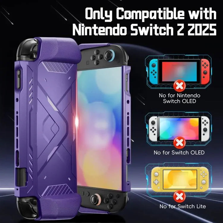 遊戲機機甲風 TPU 保護殼，適用於 Nintendo Switch 2