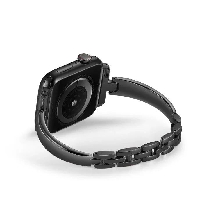 金屬手鍊鋅合金錶帶，適用於 Apple Watch 46mm / 49mm / 45mm / 44mm，適用於 Apple Watch 42mm / 41mm / 40mm / 38mm
