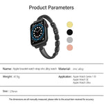 金屬手鍊鋅合金錶帶，適用於 Apple Watch 46mm / 49mm / 45mm / 44mm，適用於 Apple Watch 42mm / 41mm / 40mm / 38mm