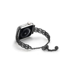 雙環鏈鋅合金錶帶，適用於 Apple Watch 46mm / 49mm / 45mm / 44mm，適用於 Apple Watch 42mm / 41mm / 40mm / 38mm