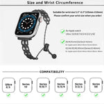 雙環鏈鋅合金錶帶，適用於 Apple Watch 46mm / 49mm / 45mm / 44mm，適用於 Apple Watch 42mm / 41mm / 40mm / 38mm