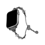 四葉草鑽石鋅合金錶帶，適用於Apple Watch 46mm / 49mm / 45mm / 44mm，適用於Apple Watch 42mm / 41mm / 40mm / 38mm