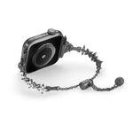 四葉草鑽石鋅合金錶帶，適用於Apple Watch 46mm / 49mm / 45mm / 44mm，適用於Apple Watch 42mm / 41mm / 40mm / 38mm