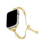 四葉草鑽石鋅合金錶帶，適用於Apple Watch 46mm / 49mm / 45mm / 44mm，適用於Apple Watch 42mm / 41mm / 40mm / 38mm