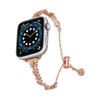 翼形碎鑽鋅合金錶帶，適用於Apple Watch 46mm / 49mm / 45mm / 44mm，適用於Apple Watch 42mm / 41mm / 40mm / 38mm
