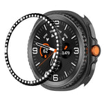 單排鑽石金屬錶保護圈，適用於 Samsung Galaxy Watch8 Classic 46mm