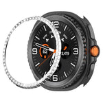 單排鑽石金屬錶保護圈，適用於 Samsung Galaxy Watch8 Classic 46mm