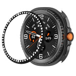 單排鑽石金屬錶保護圈，適用於 Samsung Galaxy Watch8 Classic 46mm