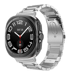 三珠不鏽鋼錶帶，適用於Samsung Galaxy Watch Ultra 47mm / Ultra 2025