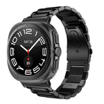 三珠不鏽鋼錶帶，適用於Samsung Galaxy Watch Ultra 47mm / Ultra 2025
