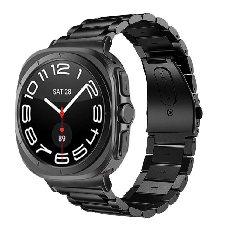 三珠不鏽鋼錶帶，適用於Samsung Galaxy Watch Ultra 47mm / Ultra 2025