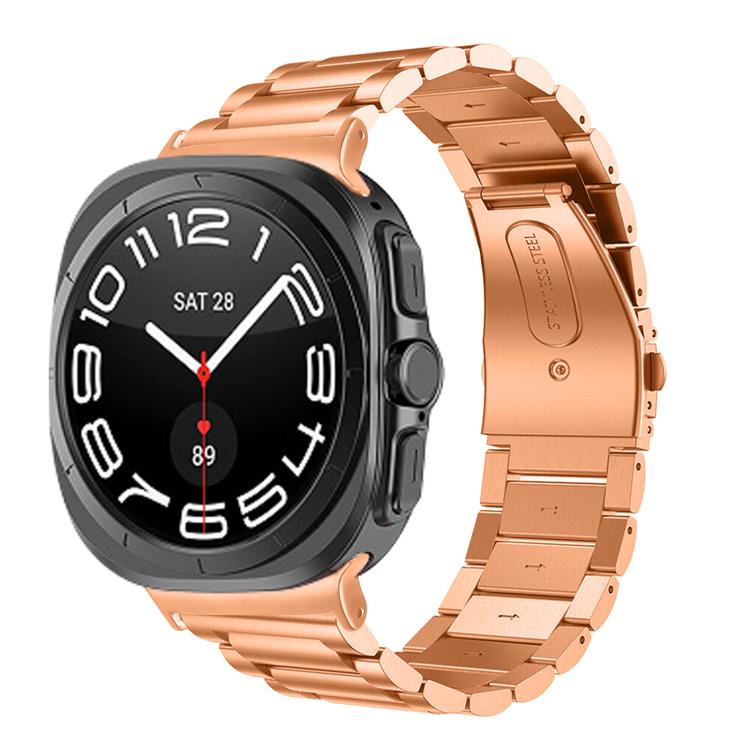 三珠不鏽鋼錶帶，適用於Samsung Galaxy Watch Ultra 47mm / Ultra 2025