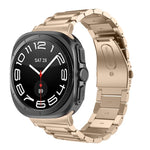 三珠不鏽鋼錶帶，適用於Samsung Galaxy Watch Ultra 47mm / Ultra 2025