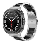 三珠不鏽鋼錶帶，適用於Samsung Galaxy Watch Ultra 47mm / Ultra 2025
