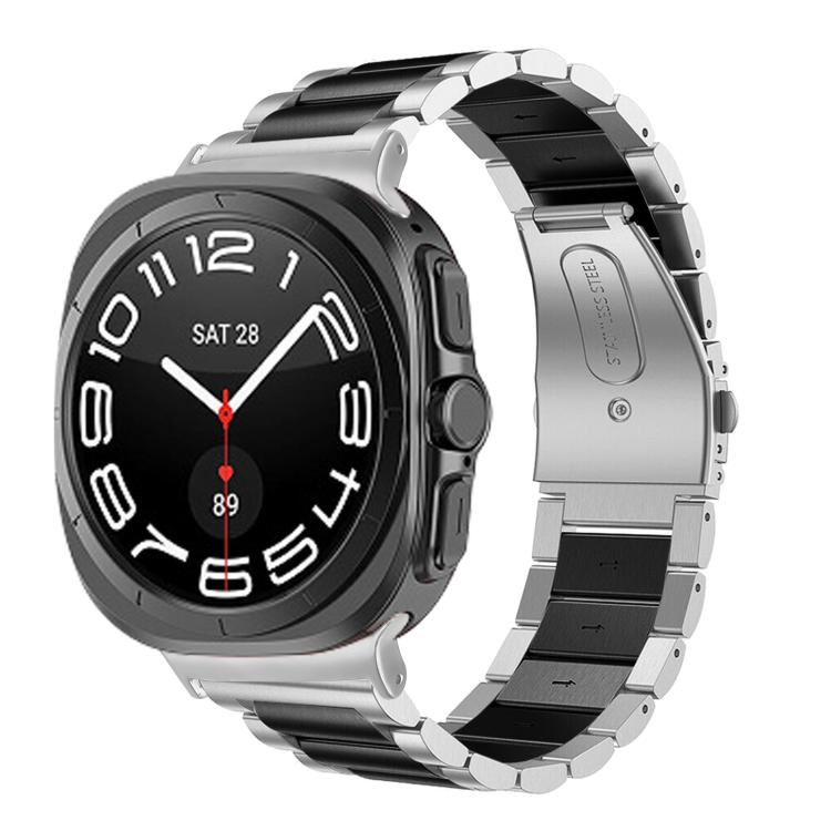 三珠不鏽鋼錶帶，適用於Samsung Galaxy Watch Ultra 47mm / Ultra 2025