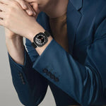 銀扣納帕真皮錶帶，適用於 Samsung Galaxy Watch Ultra 47mm / Ultra 2025