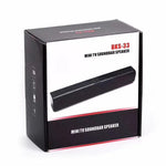 BKS-33 5.0 電視家用無線音響條，支援 TF，拆卸拼接，3D 立體聲效果