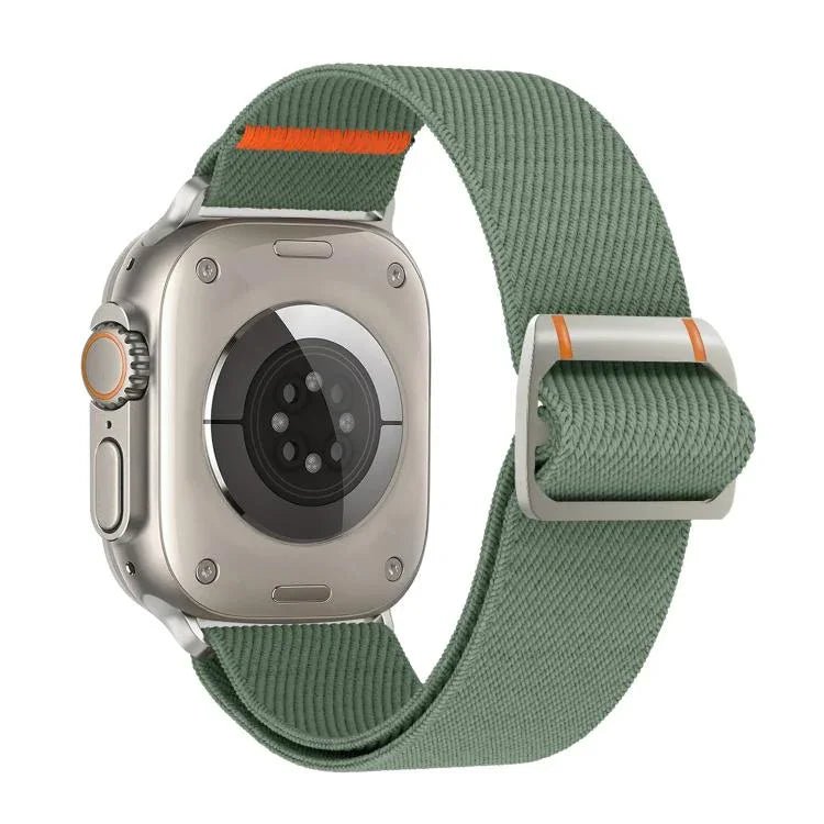 Watchman 機械扣尼龍錶帶，適用於 Apple Watch 46mm / 49mm / 45mm / 44mm，適用於 Apple Watch 42mm / 41mm / 40mm / 38mm