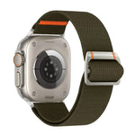 Watchman 機械扣尼龍錶帶，適用於 Apple Watch 46mm / 49mm / 45mm / 44mm，適用於 Apple Watch 42mm / 41mm / 40mm / 38mm