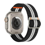 Watchman 機械扣尼龍錶帶，適用於 Apple Watch 46mm / 49mm / 45mm / 44mm，適用於 Apple Watch 42mm / 41mm / 40mm / 38mm