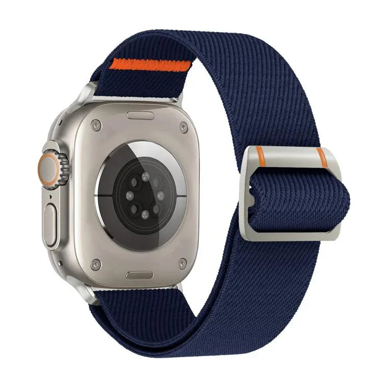 Watchman 機械扣尼龍錶帶，適用於 Apple Watch 46mm / 49mm / 45mm / 44mm，適用於 Apple Watch 42mm / 41mm / 40mm / 38mm