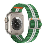 Watchman 機械扣尼龍錶帶，適用於 Apple Watch 46mm / 49mm / 45mm / 44mm，適用於 Apple Watch 42mm / 41mm / 40mm / 38mm
