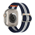 Watchman 機械扣尼龍錶帶，適用於 Apple Watch 46mm / 49mm / 45mm / 44mm，適用於 Apple Watch 42mm / 41mm / 40mm / 38mm