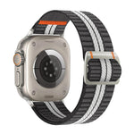 Watchman 機械扣尼龍錶帶，適用於 Apple Watch 46mm / 49mm / 45mm / 44mm，適用於 Apple Watch 42mm / 41mm / 40mm / 38mm