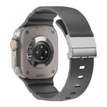 磁吸扣矽膠錶帶，適用於 Apple Watch 46mm / 49mm / 45mm / 44mm