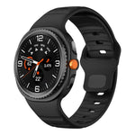 波浪反扣矽膠錶帶，適用於 Samsung Galaxy Watch8 / Watch8 Classic
