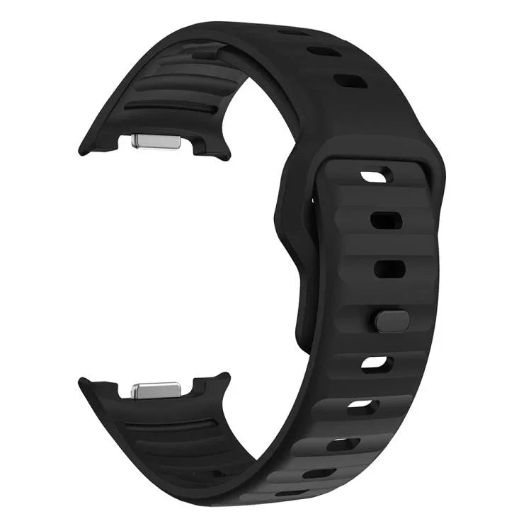 波浪反扣矽膠錶帶，適用於 Samsung Galaxy Watch8 / Watch8 Classic